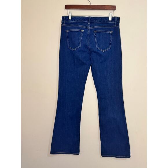 Gap 1969 Sexy Boot Cut Jeans Women's Size 30 10 R Dark Wash Denim Stretch - Picture 2 of 5